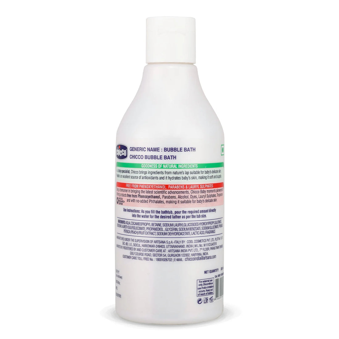 Baby Moments Bubble Bath with Peach Extracts 300 ml