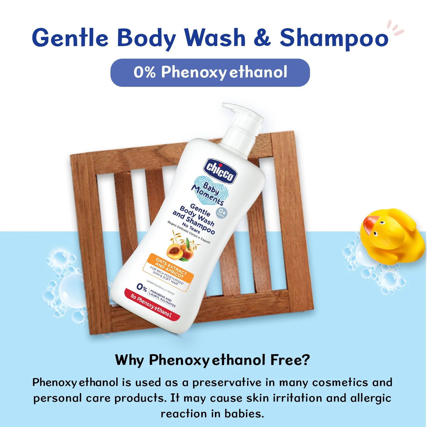 Baby Moments Gentle Bodywash &amp; Shampoo 500 ml