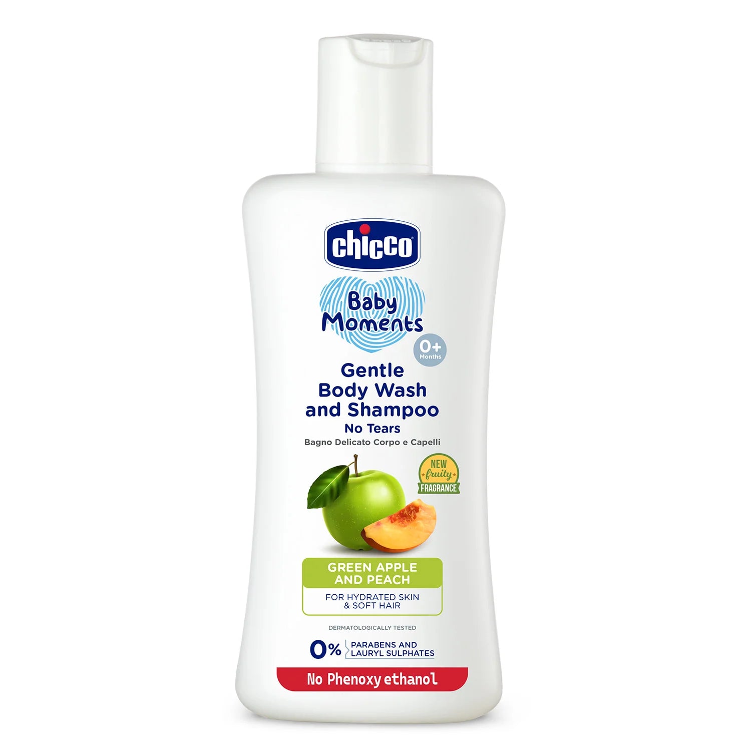 Baby Moments Gentle Bodywash & Shampoo Green Apple 100ml