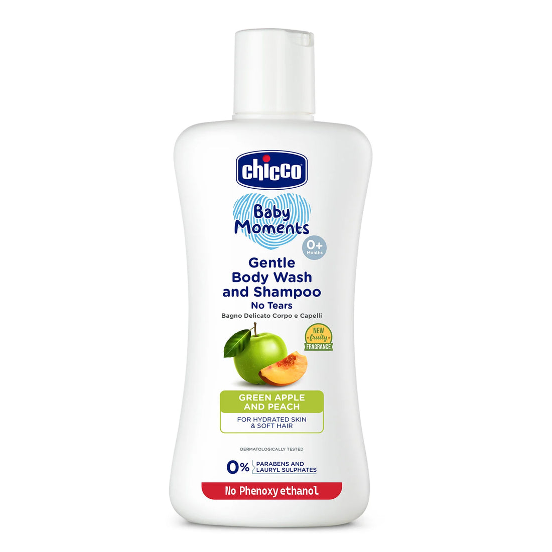 Baby Moments Gentle Bodywash &amp; Shampoo Green Apple 200ml