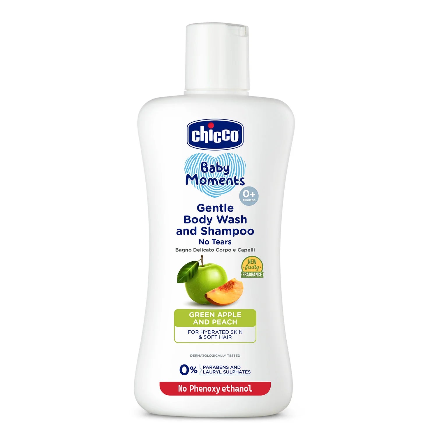 Baby Moments Gentle Bodywash &amp; Shampoo Green Apple 200ml