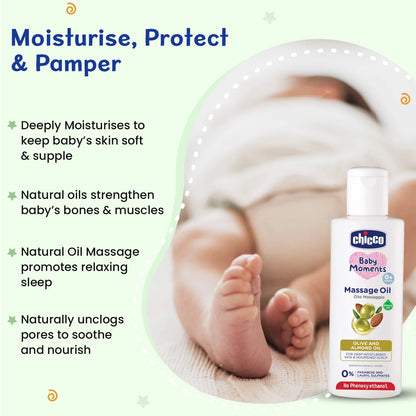 Baby Moments Massage Oil 200 ml