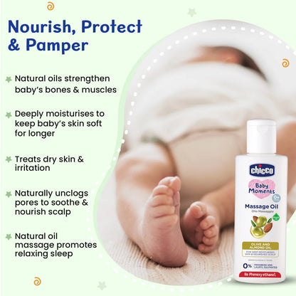 Baby Moments Massage Oil 200 ml