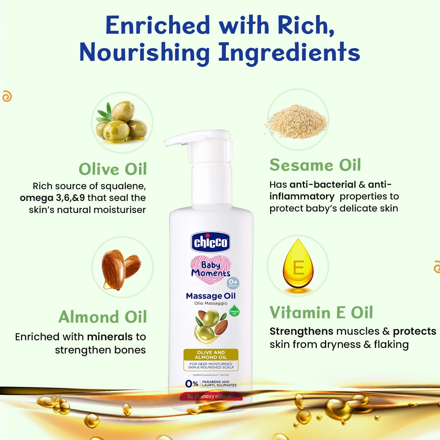 Baby Moments  Massage Oil 300 ml