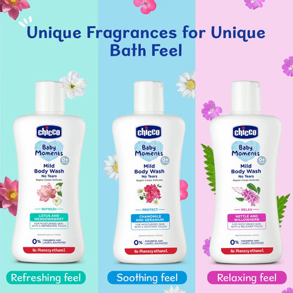 Baby Moments Mild Bodywash Protect 200ml