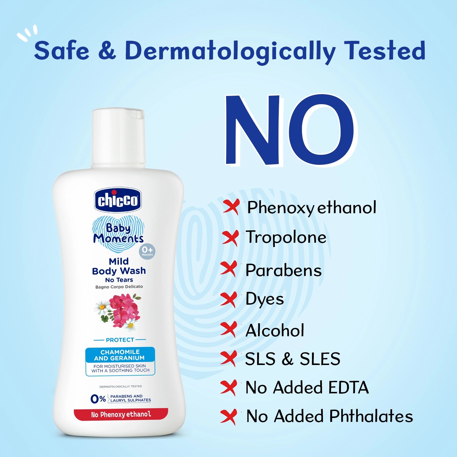 Baby Moments Mild Bodywash Protect 200ml