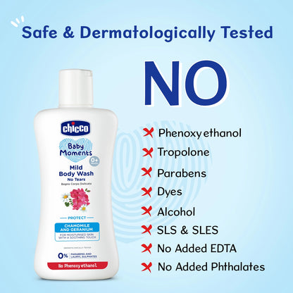 Baby Moments Mild Bodywash Protect 200ml