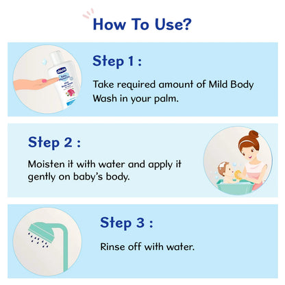 Baby Moments Mild Bodywash Protect 200ml