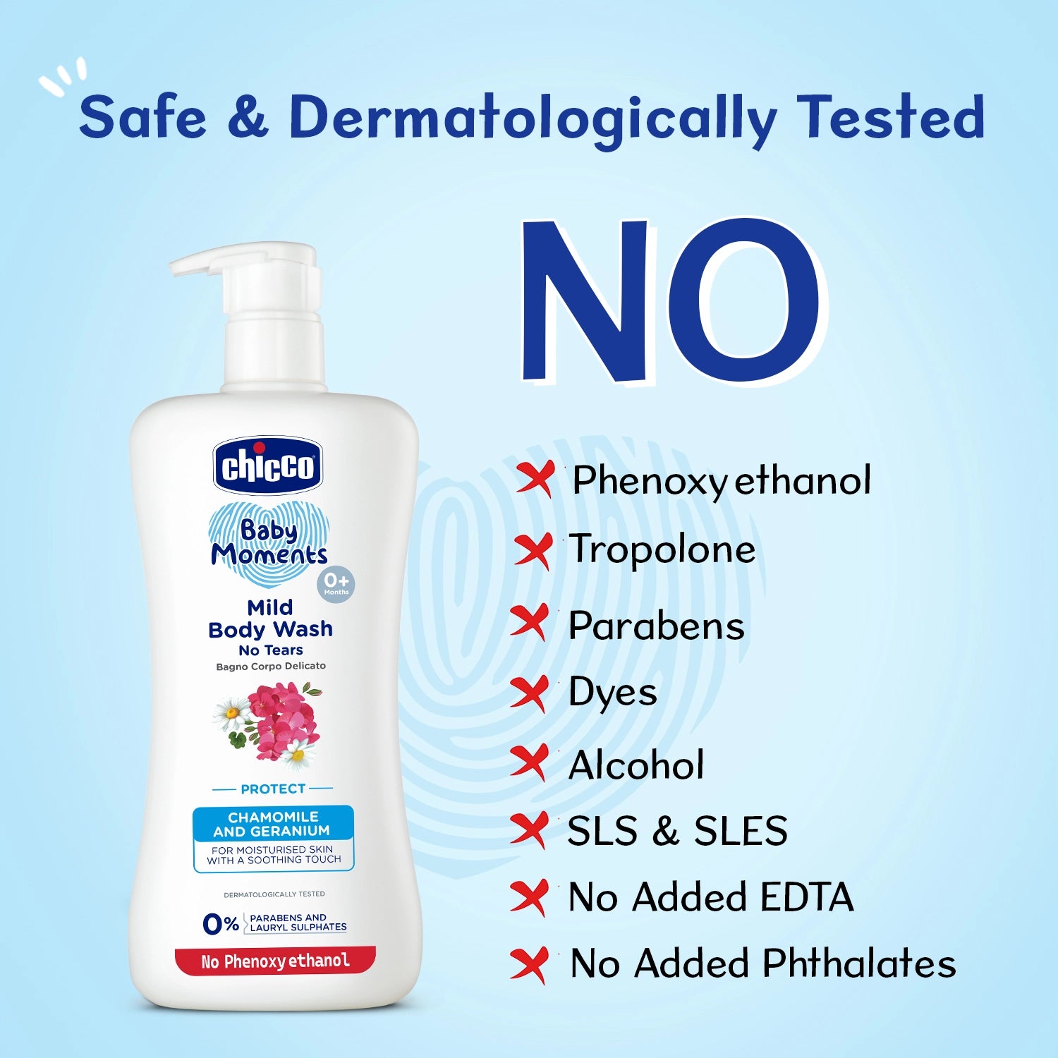 Baby Moments Mild Bodywash Protect 500 ml