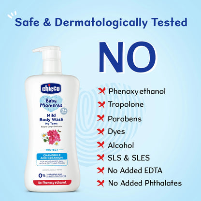 Baby Moments Mild Bodywash Protect 500 ml