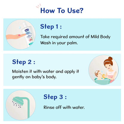 Baby Moments Mild Bodywash Refresh 500 ml