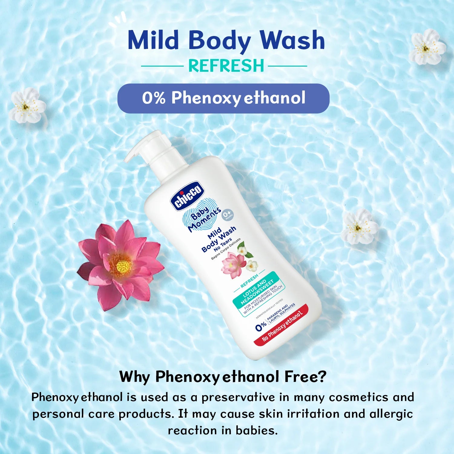 Baby Moments Mild Bodywash Refresh 500 ml