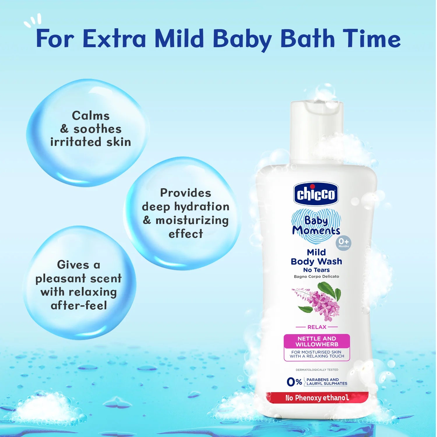 Baby Moments Mild Bodywash Relax 200 ml