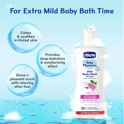 Baby Moments Mild Bodywash Relax 200 ml
