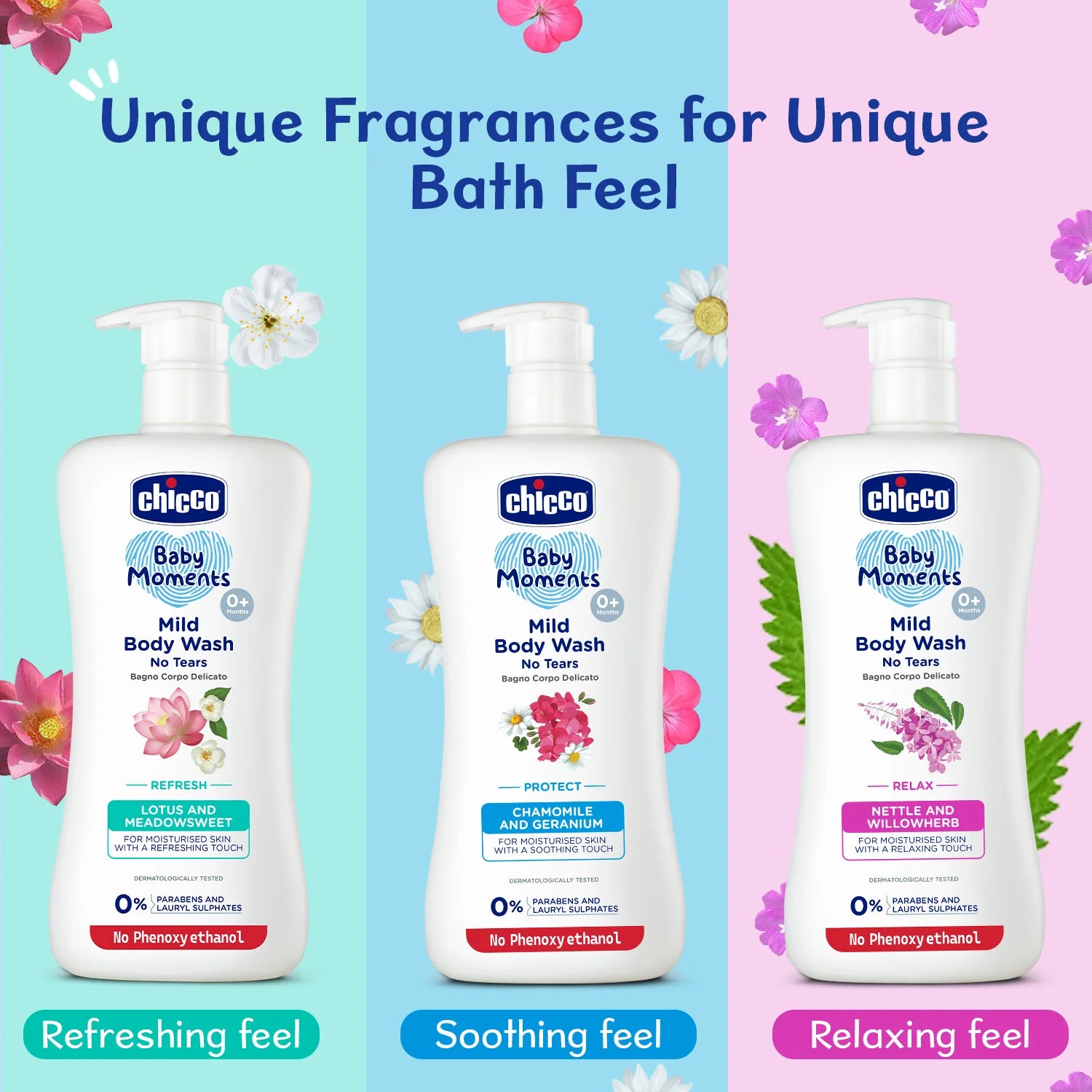 Baby Moments Mild Bodywash Relax 500 ml