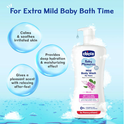 Baby Moments Mild Bodywash Relax 500 ml