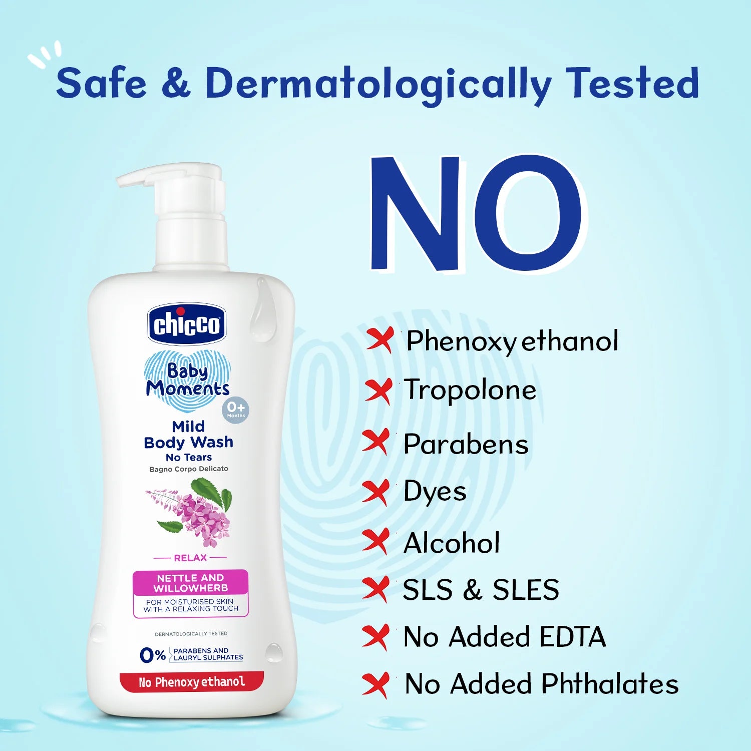 Baby Moments Mild Bodywash Relax 500 ml