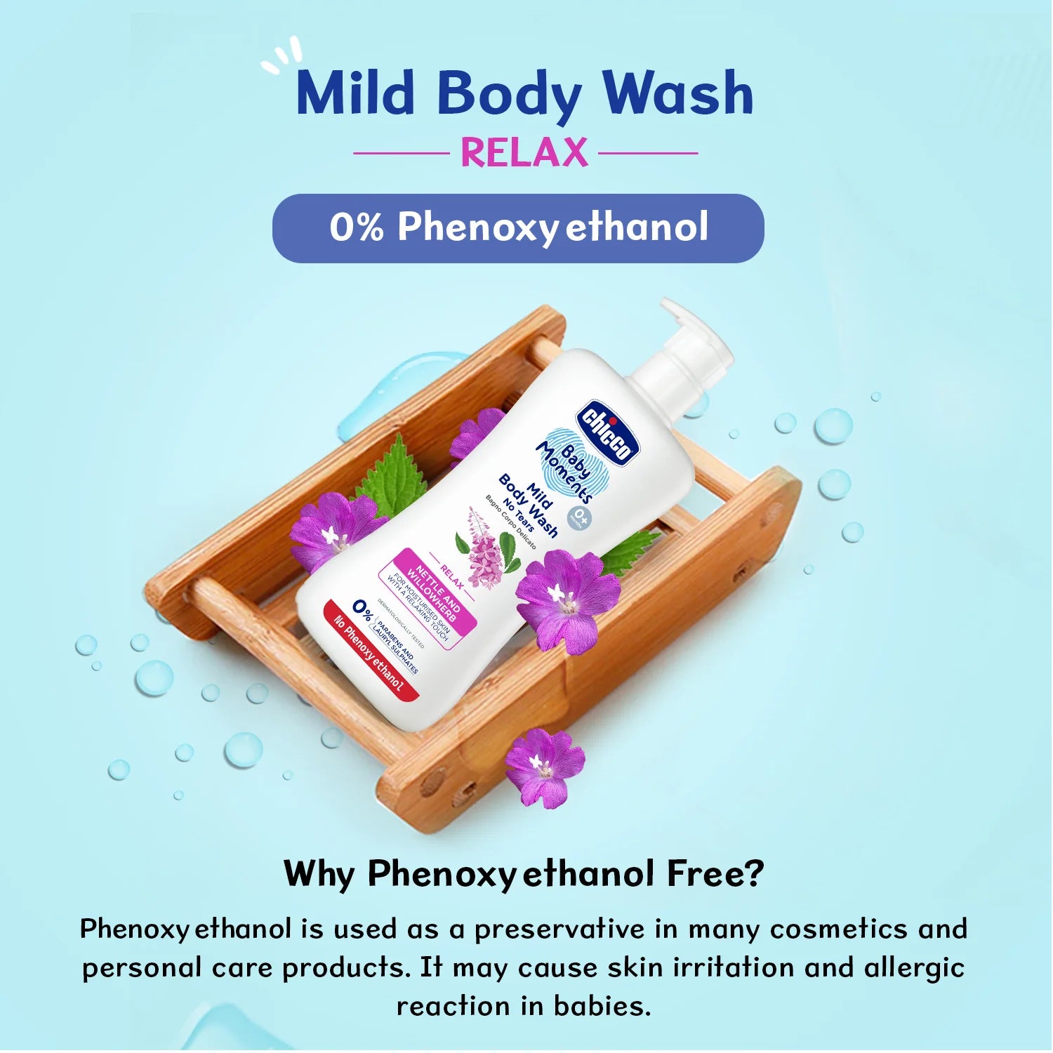 Baby Moments Mild Bodywash Relax 500 ml