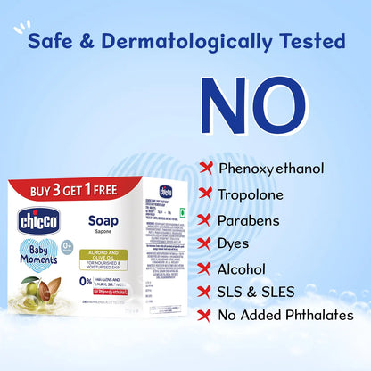 Baby Moments  Soap 75g Buy 3 Get 1 Free