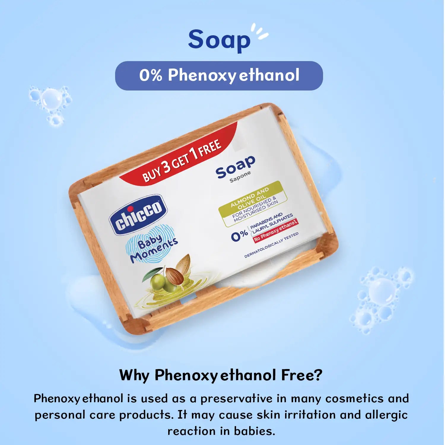 Baby Moments  Soap 75g Buy 3 Get 1 Free