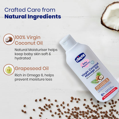 Baby Moments Virgin Coconut Massage Oil 200 ml