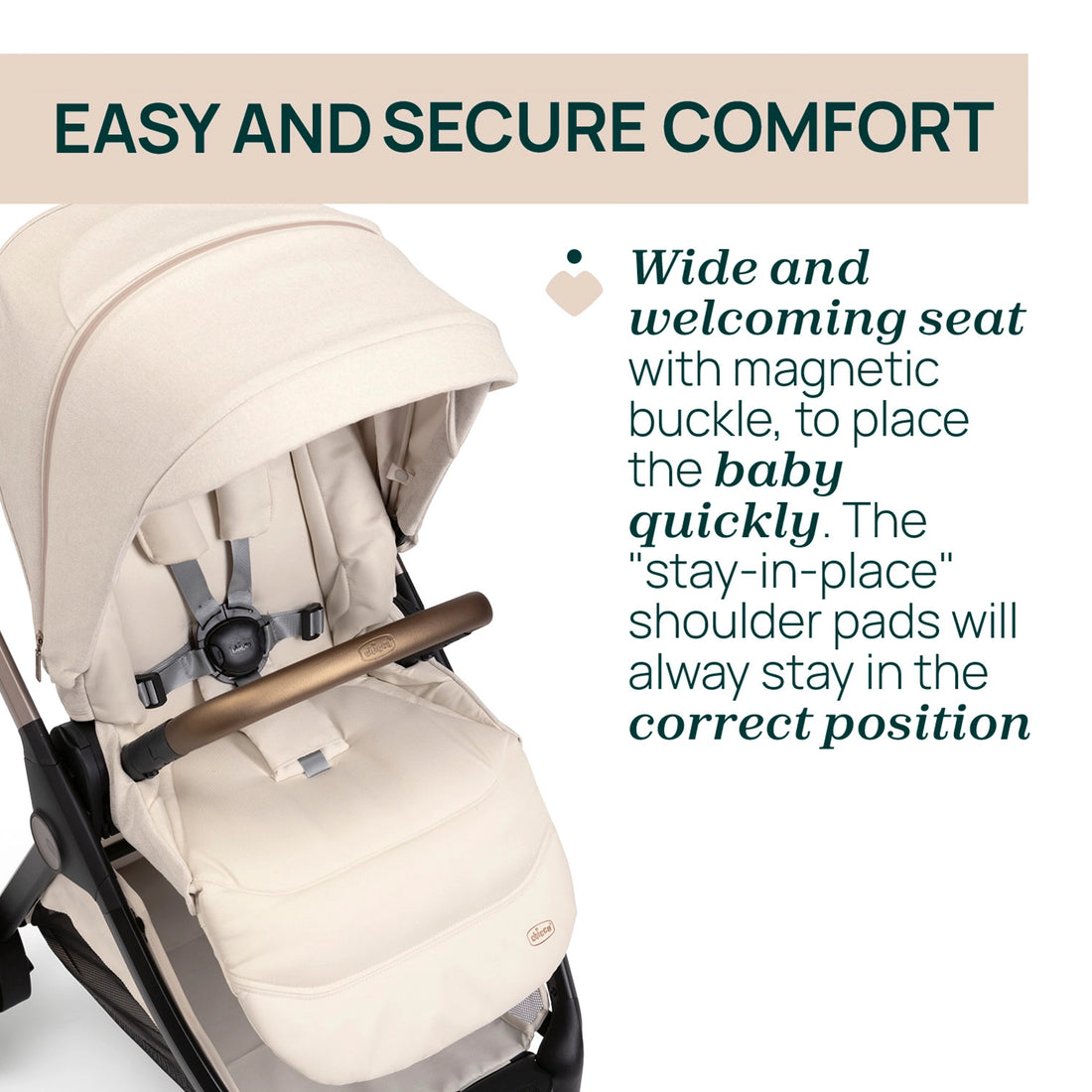 Bellagio Stroller Amber Glow &amp; Gran Comfort Carrycot Amber Glow