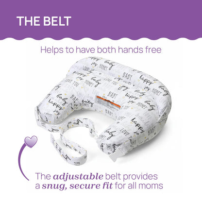 Boppy Nursing Pillow Deluxe Hello Baby