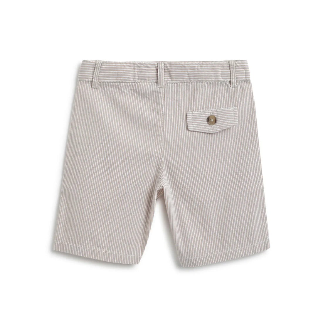 Boys Beige Cotton Shorts