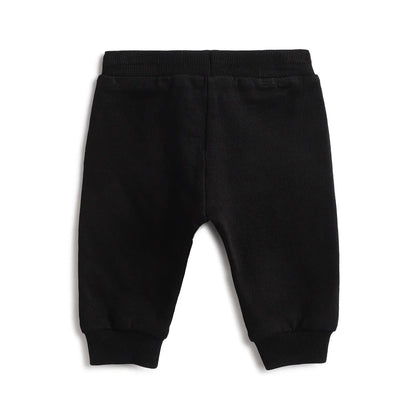 Boys Beige Cotton Sweatshirt with Joggers