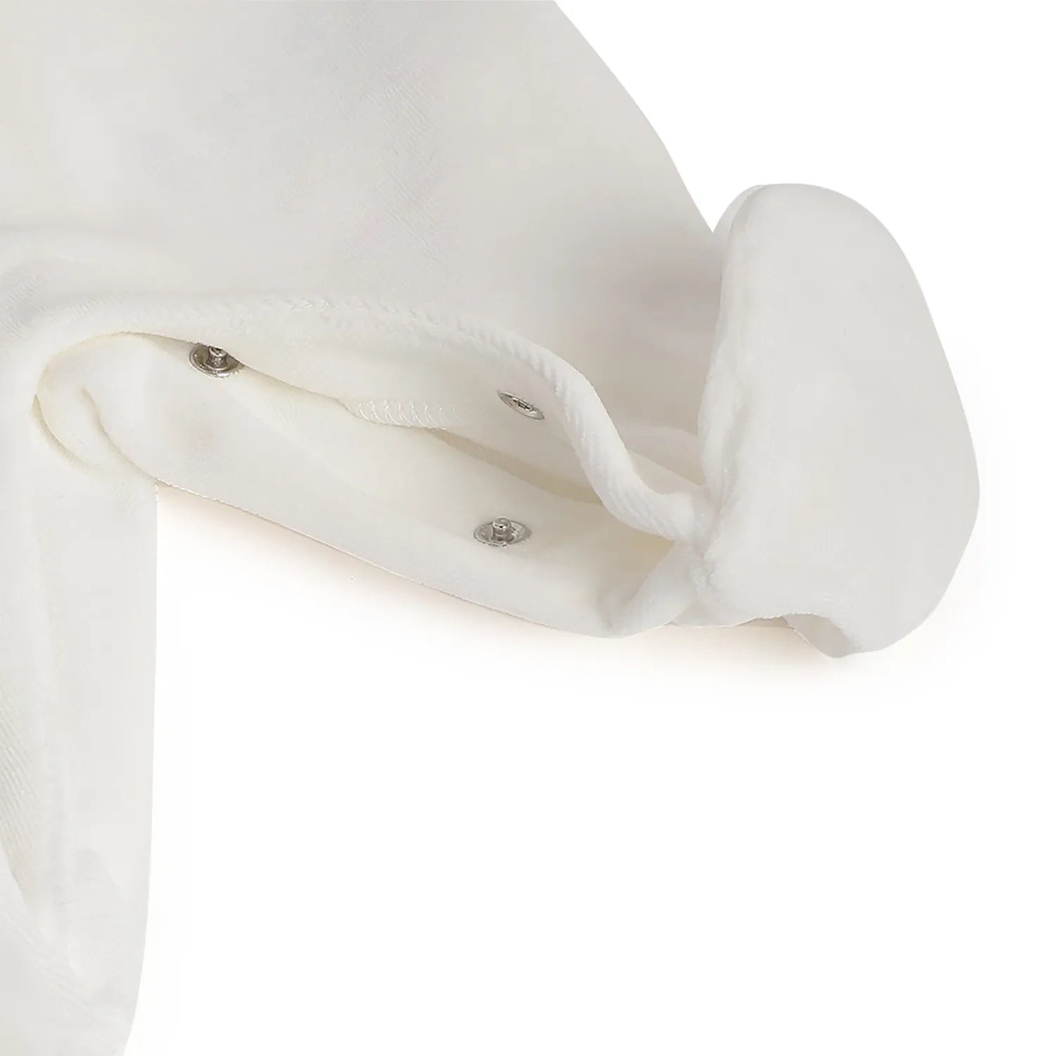 Boys Beige Leg Opening Babysuit