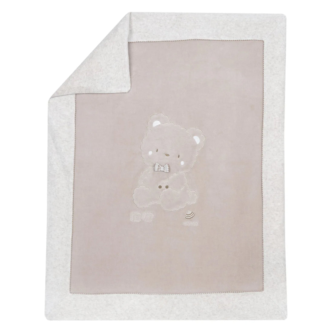 Boys Beige Pram Blanket