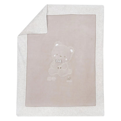 Boys Beige Pram Blanket