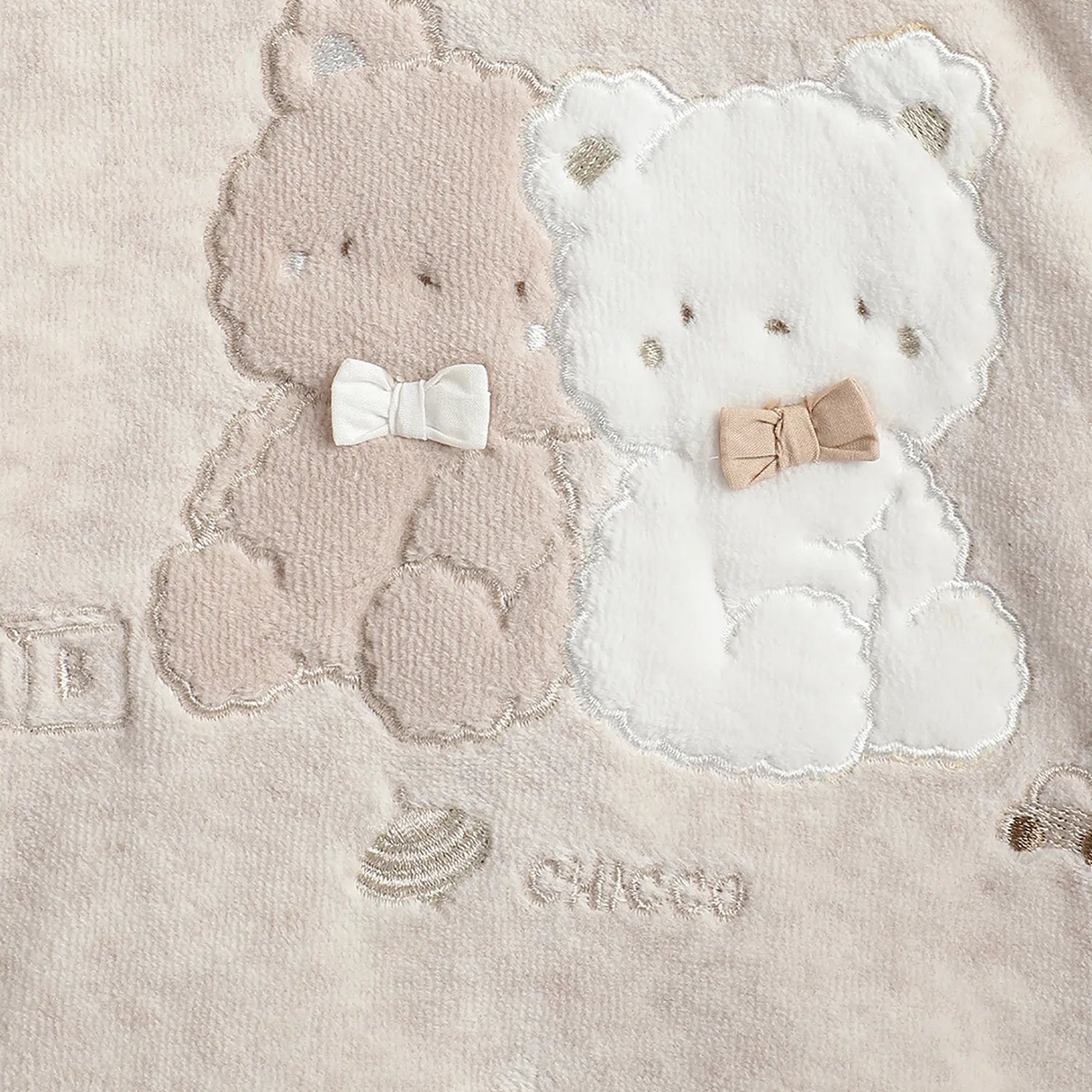 Boys Beige Printed Sweatshirt With Leggings