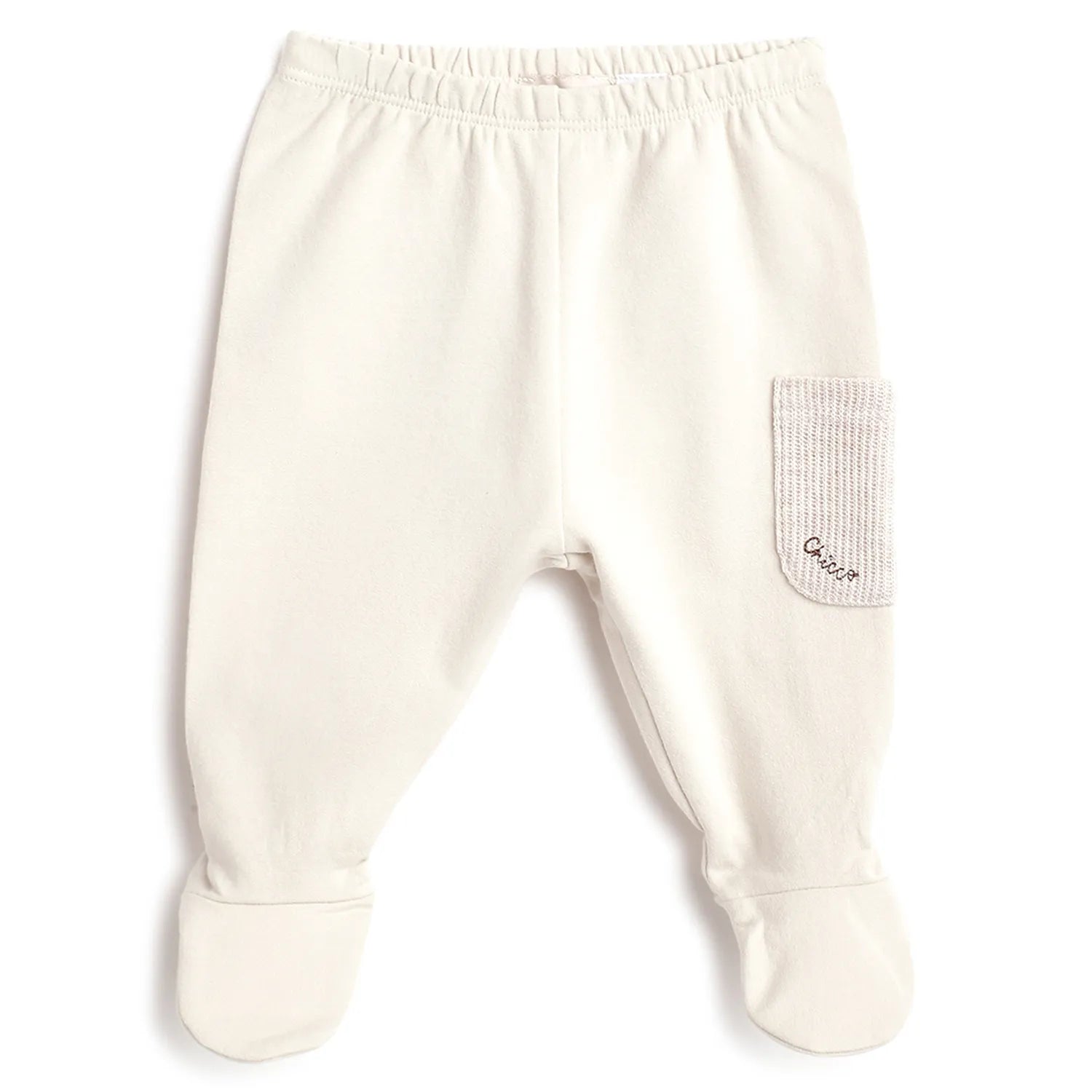 Boys Beige Printed Sweatshirt With Leggings