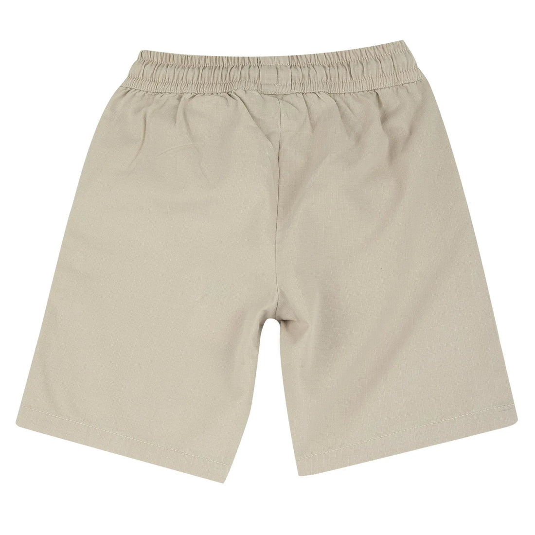 Boys Beige Solid Shorts