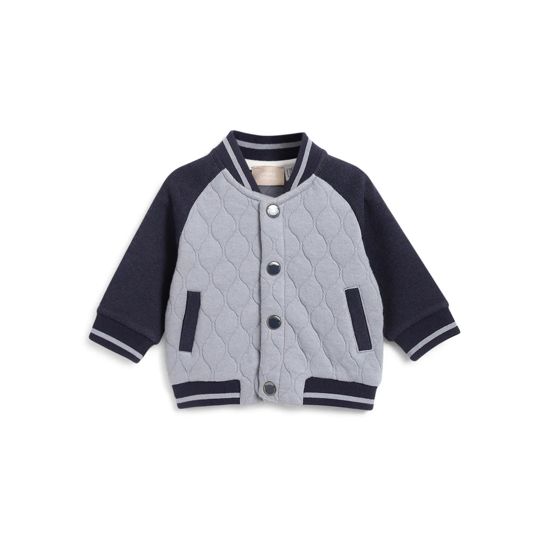 Boys Blue &amp; Grey Colorblocked Sweatshirt