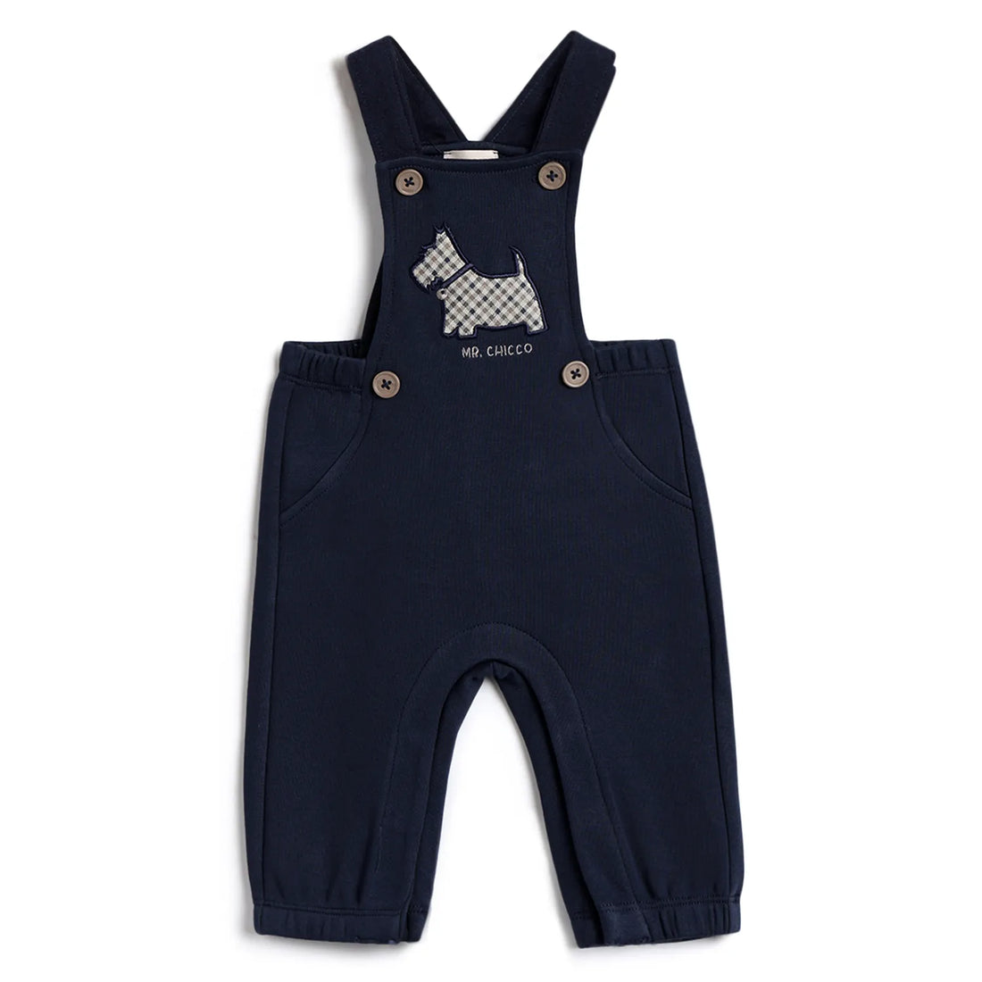 Boys Blue Ankle Length Dungaree