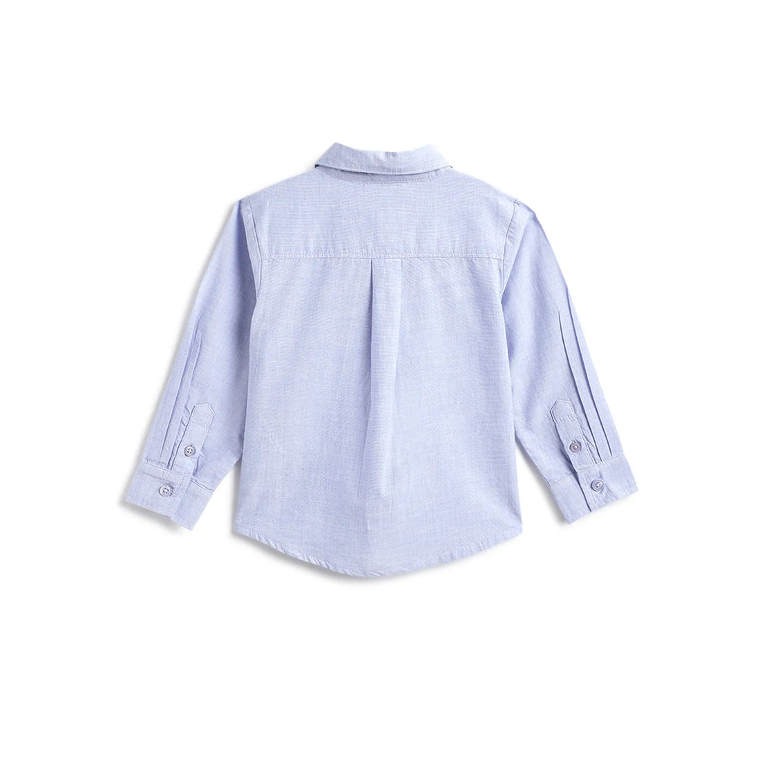 Boys Blue Cotton Casual Shirt