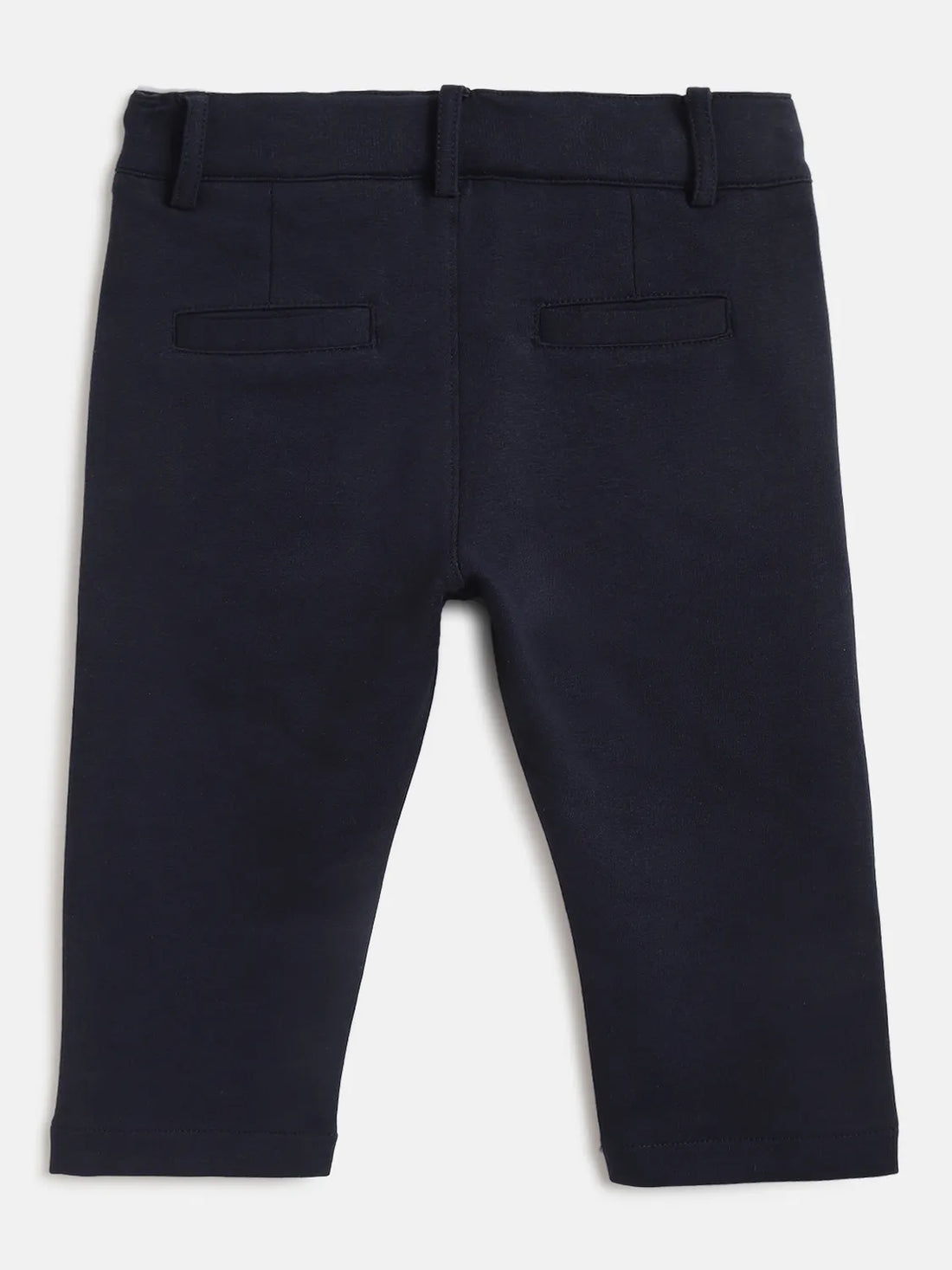 Boys Blue Cotton Trouser