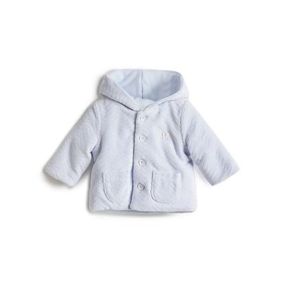 Boys Blue Hooded Cardigan