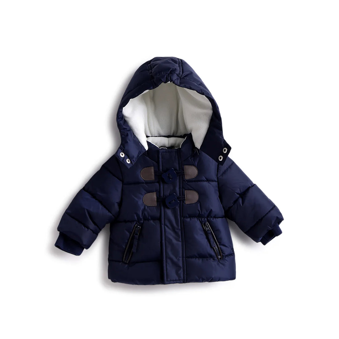 Boys Blue Hooded Jacket