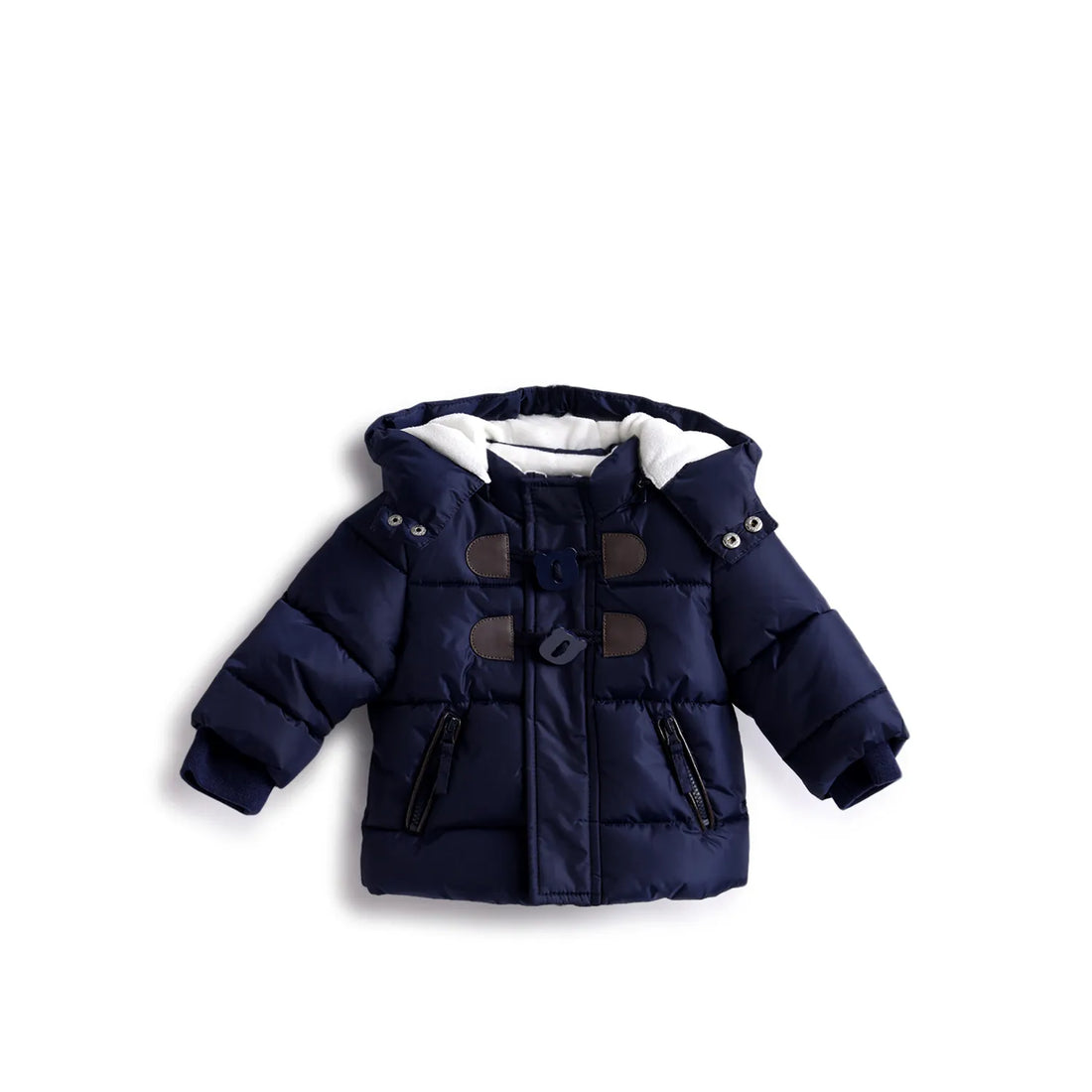 Boys Blue Hooded Jacket