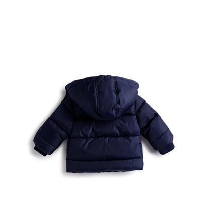 Boys Blue Hooded Jacket