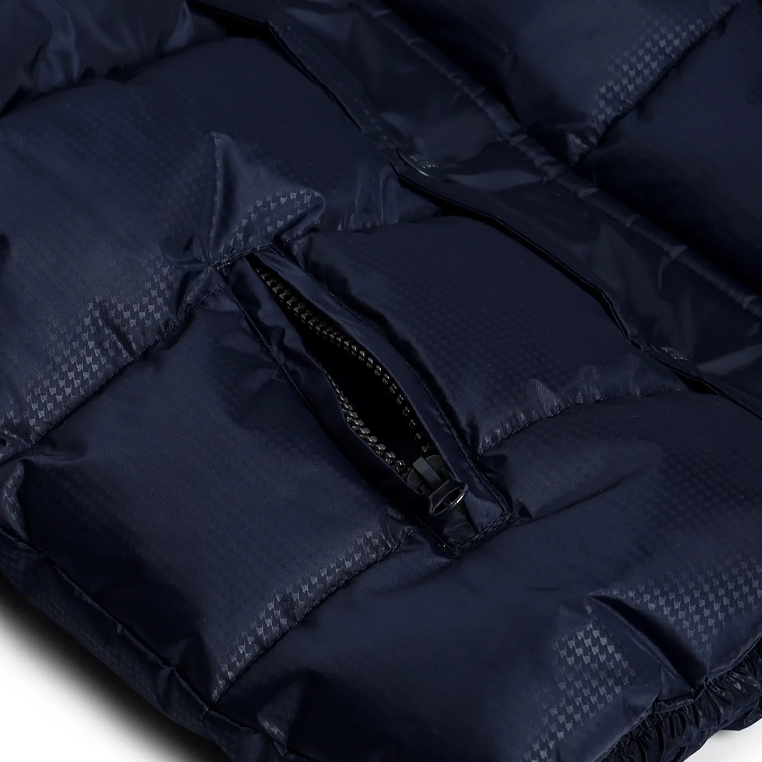 Boys Blue Hooded Solid Jacket