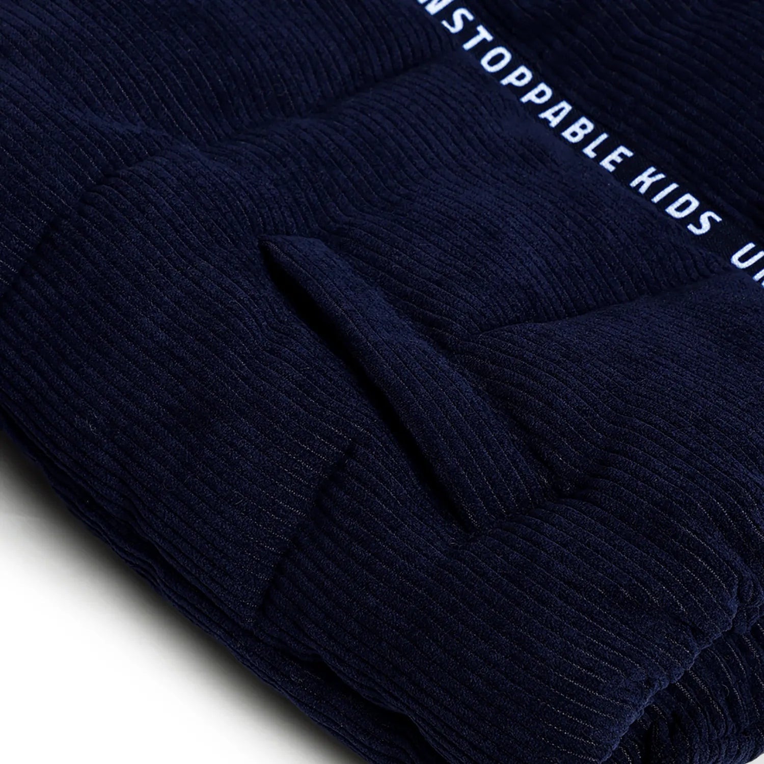 Boys Blue Padded Hooded Jacket