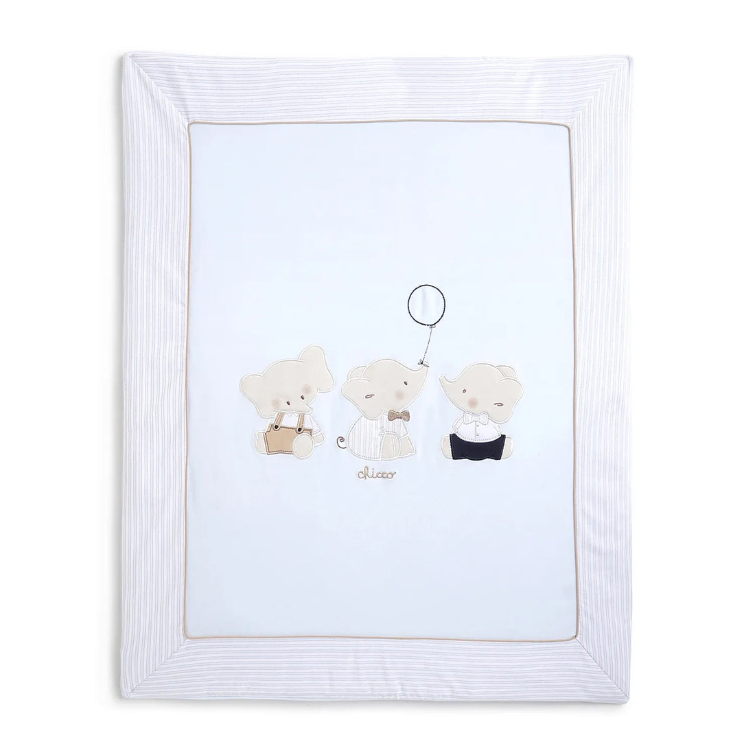 Boys Blue Pram Blanket