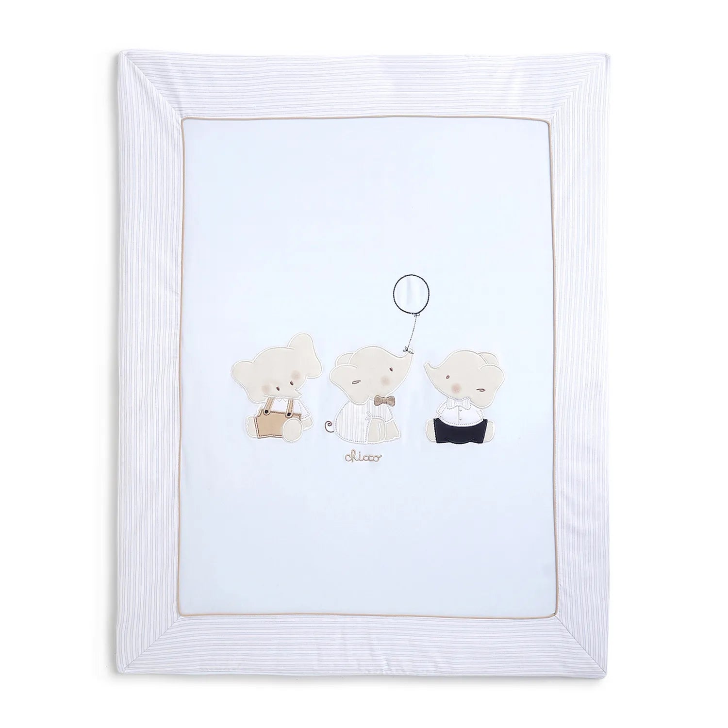 Boys Blue Pram Blanket