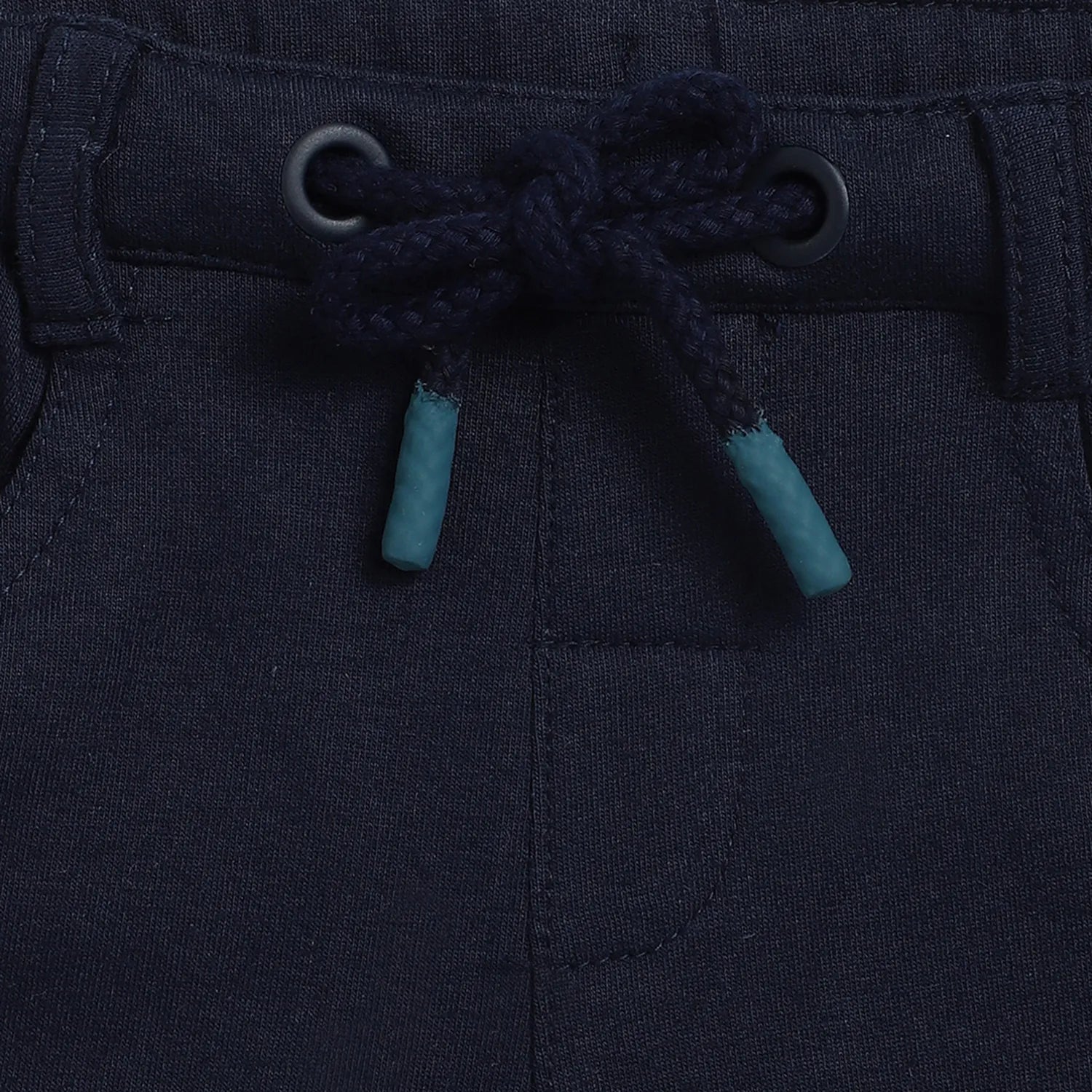 Boys Blue Printed Sweatshirt With Trousers