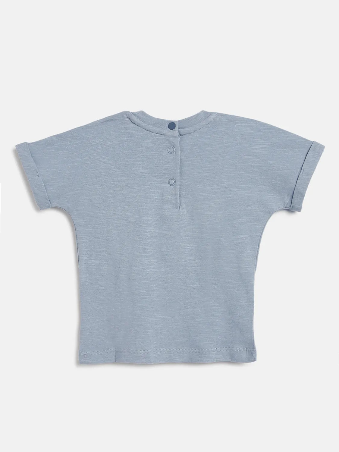 Boys Blue Printed T-shirt