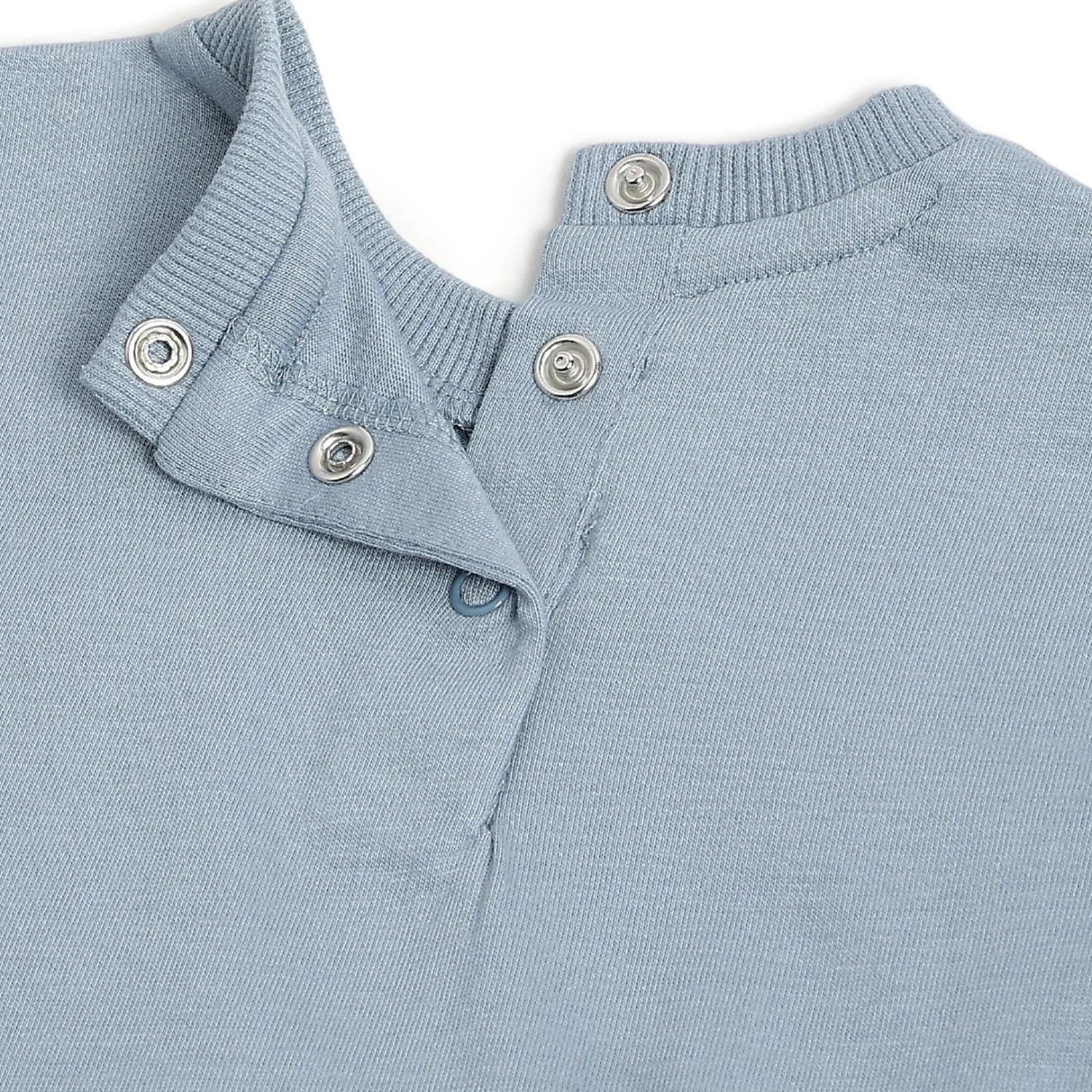 Boys Blue Printed Tshirt with Joggers